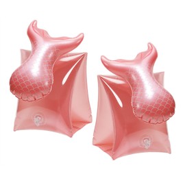 Swim Arm Floats Penta Angel 2Pcs PVC Cute Cartoon Inflatable Arm Band Flotation Sleeves Tubes Blow Up Water Rings for Little Girls Boys Summer Outdoor Swimming Pool Beach Party…