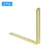 uxcell 2Pcs Adjustable L-Shape Corner Brace with Slot, 7.87 x