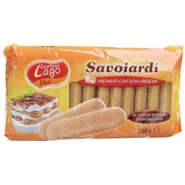 Lago 1968, Savoiardi 200 g, Biscotti Savoiardi con Uova Fresche, Savoiardi Morbidi Zuccherati in superficie, Ideali per Ricette Dolci, Tradizione italiana