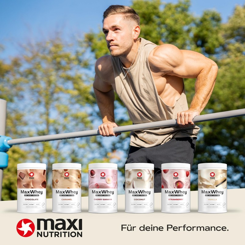 MaxWhey Caramel, Protein Powder, Caramel, 420 g