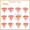 12 PCS Pizza Shaped Chip Clips for Food Storage, Funny