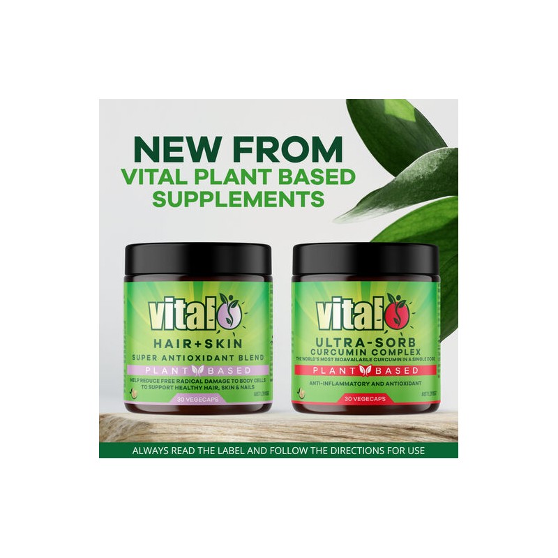 Vital Plant Based Hair + Skin Super Antioxidant Blend 30