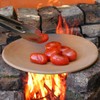 Ancient Cookware, Mexican Clay Comal Griddle, Medium, 14 Inches