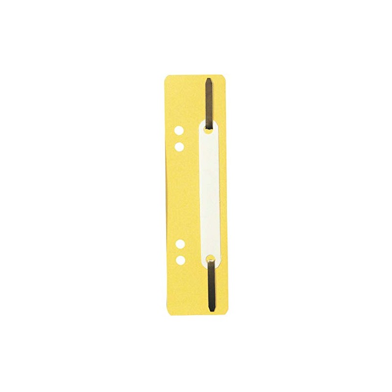 Exacompta 426004B Mounting Strips Polypropylene with Double Holes Plastic Cover