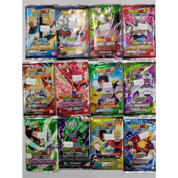 Dragon Ball Super Card Game TCG x1 Booster Pack Bandai