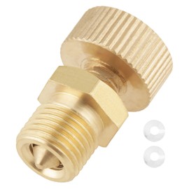 1 Piece Brass Bleed Valve Screw High Pressure Electric Pump Accessories Bleeding Screw 2005 A4 1.8 Coolant Bleed Screw