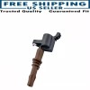 Aceon Auto Parts 1PC Heavy Duty Ignition Coil Brown Boots
