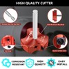 JYINCPED 1-1/2 Inch PVC Pipe Reamer,PVC Fitting Saver Socket Saver