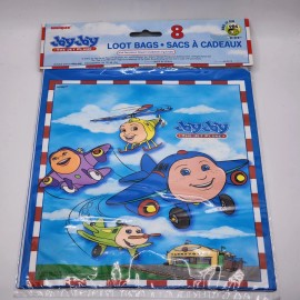 Unique JAY JAY the JET PLANE Birthday Party Loot Goodie Bags Cartoon NIP NOS Rare