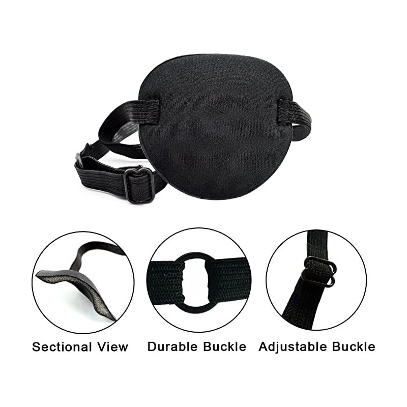 Eye Patch Single Eye Patch Pirate Eye Patch,Elastic Eye Patch