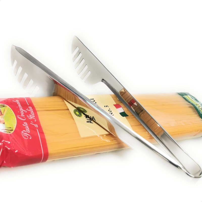 Kerafactum Pasta Server, Pasta Tongs, Pasta Server, Noodle Spoon, Spaghetti