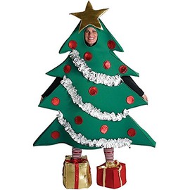 Std Size Adult Festive Christmas Tree Costume