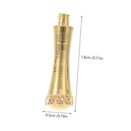 Minkissy 10pcs Hair Clipper Nails Decorative Scissor Nail Accessories Comfortable Grip for Salon Use