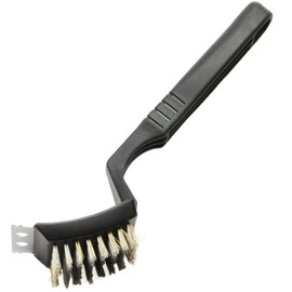 Chef Craft Select Angled Grill Brush, 9.5 inches in Length, Black