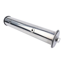 Namvo Patio Umbrella Pole Mount Stand Tube Kit with 3 PVC Insert Tube Sleeves in Sizes for Outdoor Garden Backyard Pool