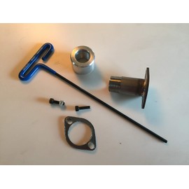 GenExhaust Compatible with Honda EU3000iS Generator 1-1/2" Exhaust Extension Hardware only