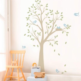Tree with Birds and NEST Decal (Scheme A)