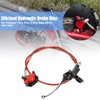 YOXUFA Mini Bike Hydraulic Disc Brake Caliper Kit Replacement for