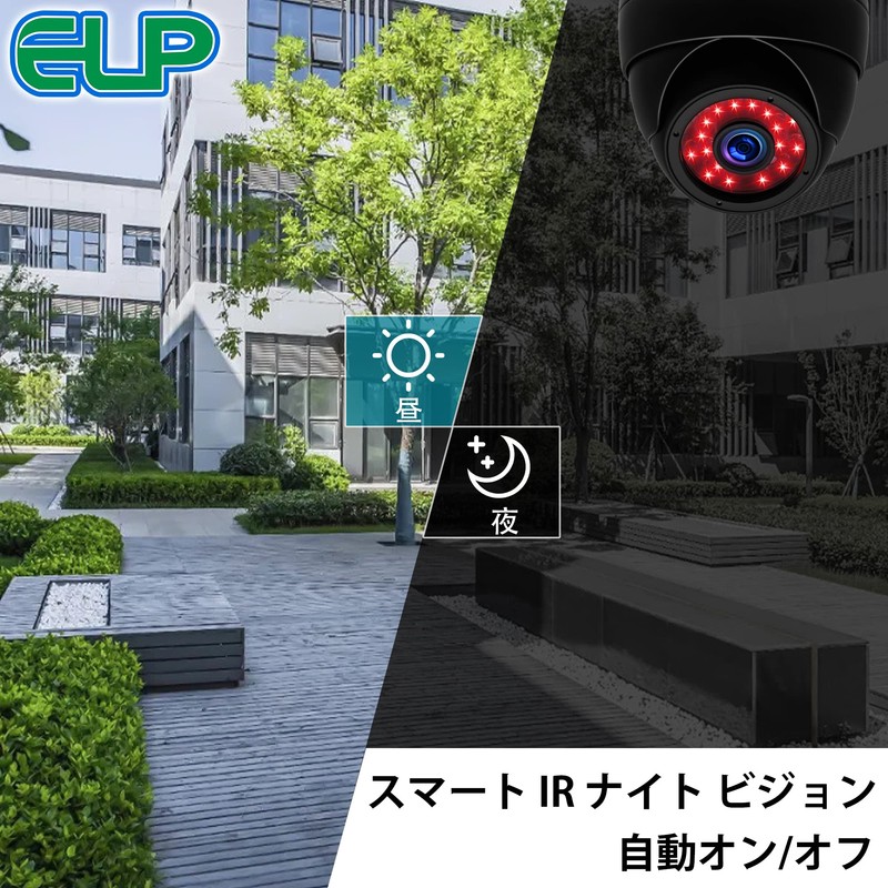 ELP 1080P Webcam 2MP Infrared Night Vision Security Camera 100fps