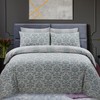 Divine Textiles 100% Pure Cotton Printed Reversible Duvet Quilt Cover