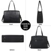 Laptop Bag for Women 15.6 Inch Laptop Tote Bags PU