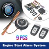 LENCOOL Car Alarm Start Security System Key Passive Keyless Entry