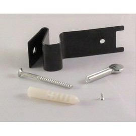 Solarize (TM) Set of 4 Solar Gutter Fence Lights (Black)