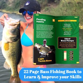 FONMANG 322-Piece Fishing Lures Kit - Buzz Bait/Spinner Baits/Jig/Frog, Fishing Tackle Box with Tackle Included, Soft Bait/Hooks/Weights, 2024 Fishing Gear Lure Kit Gift for Men Freshwater Bass Trout