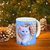 Wholesale 11 oz White Ceramic Mugs for Sublimation, Coffee Cups,