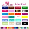 Colorful Leaf Tile wall Sticker for Bathroom, Bathroom stickers, Tile