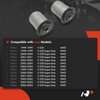 A-Premium 2 x Front Control Arm Bushing/Radius Arm Bushing, Compatible