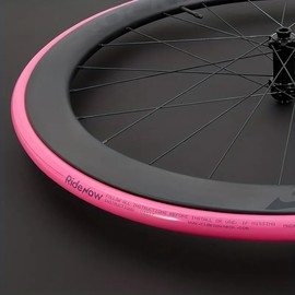 RIDENOW - TPU Road Camera 700/18C-28C. Super Light 24g Fine Presta Valve (65mm)