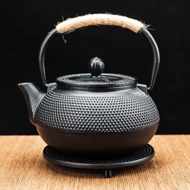 Sharemee - Cast Iron Teapot Tetsubin Trivets for Wood Stove,