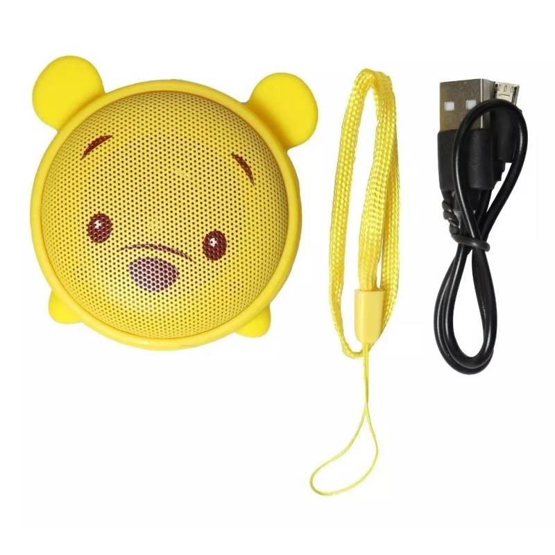 Misorel 10 Pzs Mini Bocina Bluetooth Personajes Portátil Recargable