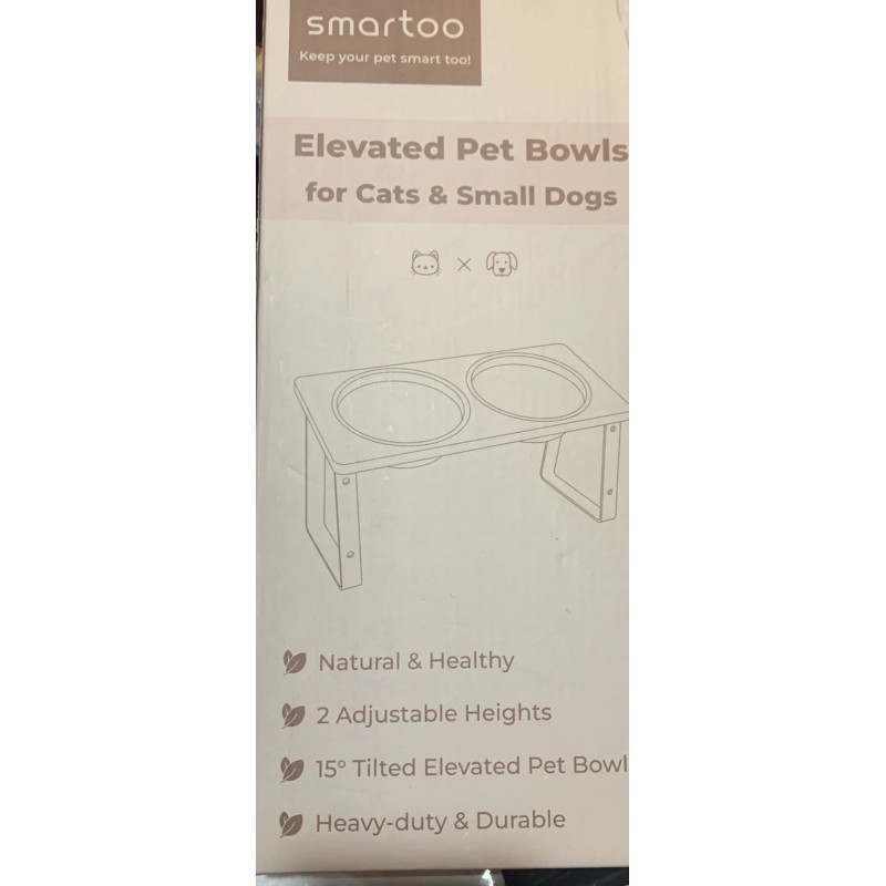 Smartoo Elevated pet bowls For Cats And Dogs by Smartoo