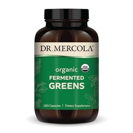 Dr. Mercola Verduras Fermentadas Orgánicas, 30 Porciones (180 Cápsulas), Suplemento Dietético, Apoya la Salud Inmune, Sin Ogm, Certificado Usda...    