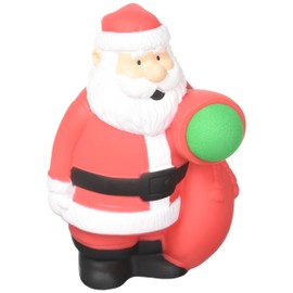Hog Wild Santa Ball Popper Toy - Includes 4 Soft Foam Balls - Squeeze to Pop Air Powered Balls Up to 20 Feet - Launcher Safe for Indoor/Outdoor Play