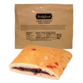 Bridgford Cherry Turnover - MRE Survival Food Storage Ready To Eat Meals 3 pack
