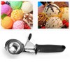 Ice Cream Scoop - Solid Stainless Steel Cookie Fruit Dessert