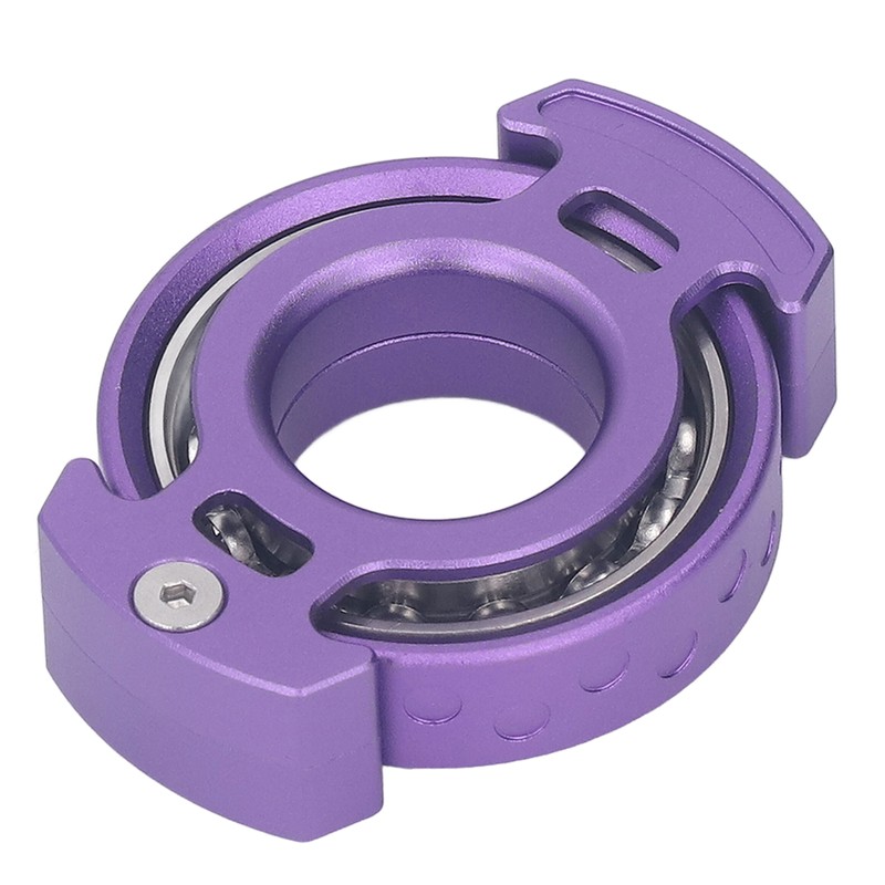 Fingertip Gyroscope Reduce Anxiety Free Rotating Metal Ring Decompression Toy