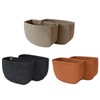 Lckaey Felt Insert Purse Organizer for saddle bag bobby liner