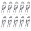 Flaspar G4 Bulb, 10 Pack Halogen Light Bulbs 12V G4