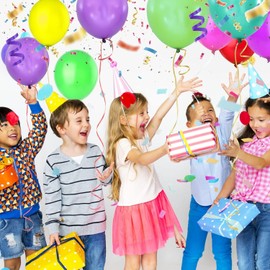 Rainbow Balloons Set,62Pcs Multicolored Latex Balloons with 12Inches Rainbow Party Balloons for Birthday Party Decoration,Baby Shower,Wedding,1st Birthday Party Backdrop