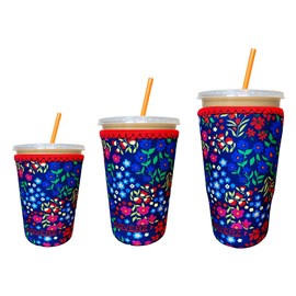 Koverz 3-Pack Iced Coffee Sleeve SET OF 3 - Monet