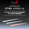 DAIWA Worm Tsukiyobijin Shirasu Beam 2.8 Light Orange