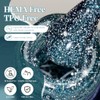Light Hazy Blue High Density Reflective Flash Glitter Gel Nail