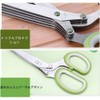 Shredder Scissors, Shredder Scissors, Stainless Steel, 5 Blades, Abrasion Resistant,