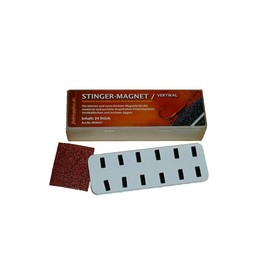 fishingglue.de Stinger Magnet Vertical (Pack of 24); for Rubber Baits for Predatory Fish Fishing