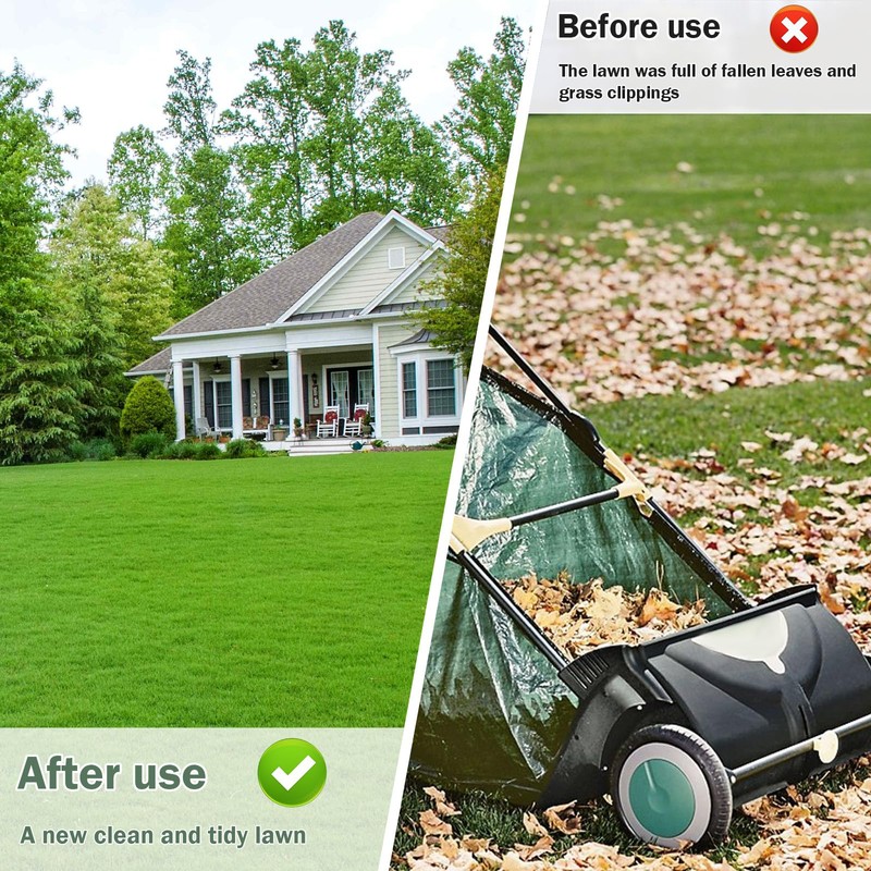 Luojiedejinbiao 46780 Lawn Sweeper Brush Replacement for 42" Craftsman Tow