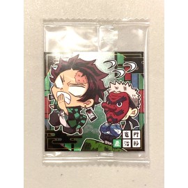 Bandai Tanjiro Kamado - 5-02 (1star)- Demon Slayer / Kimetsu no Yaiba Wafer Sticker